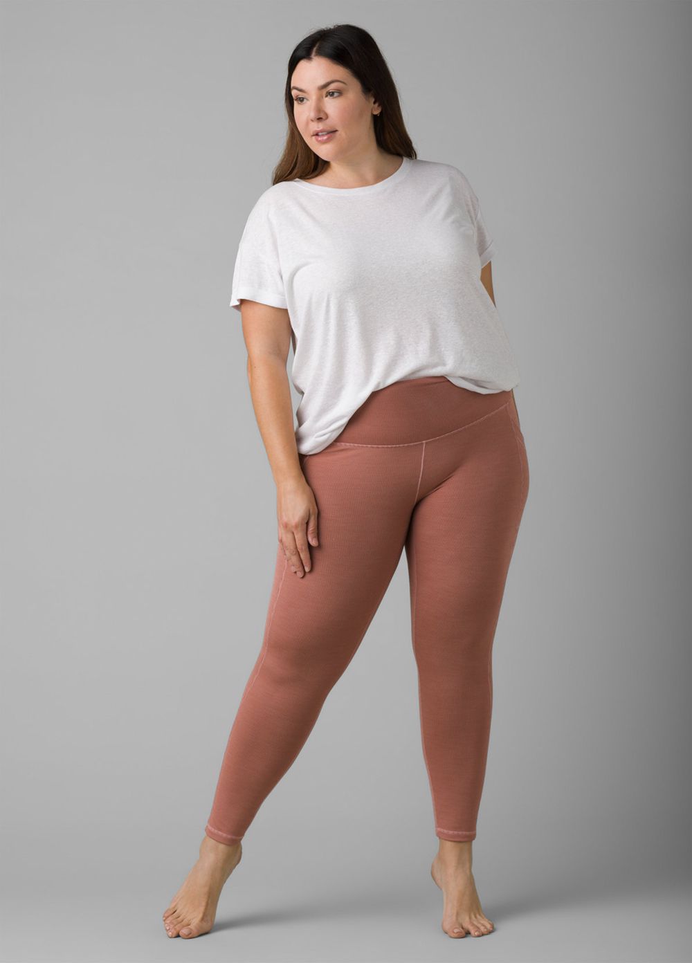 Leggings PrAna Becksa 7/8 Plus Rose Femme | CMO-58949170