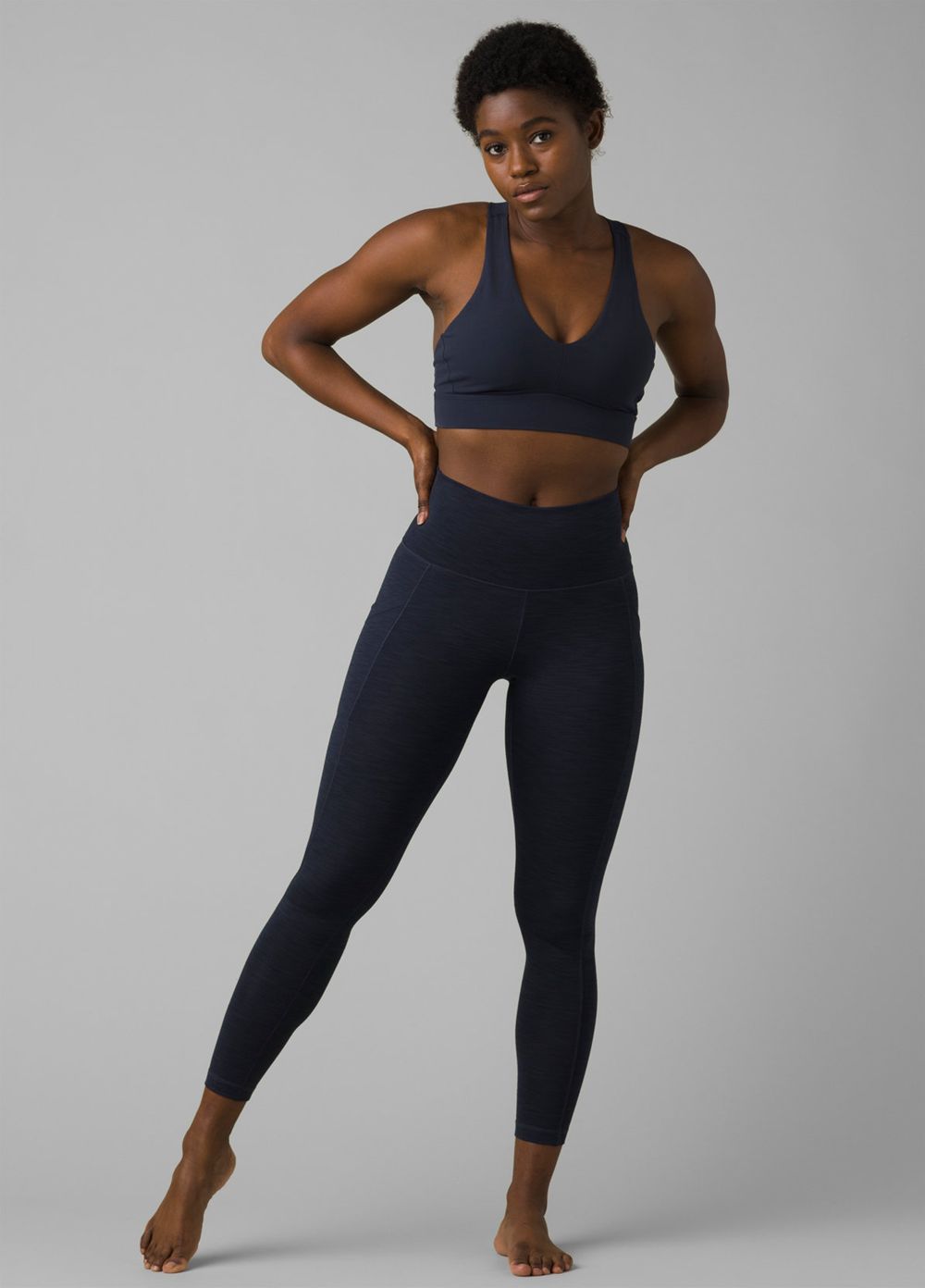 Leggings PrAna Becksa 7/8 Bleu Marine Femme | BYX-86247114