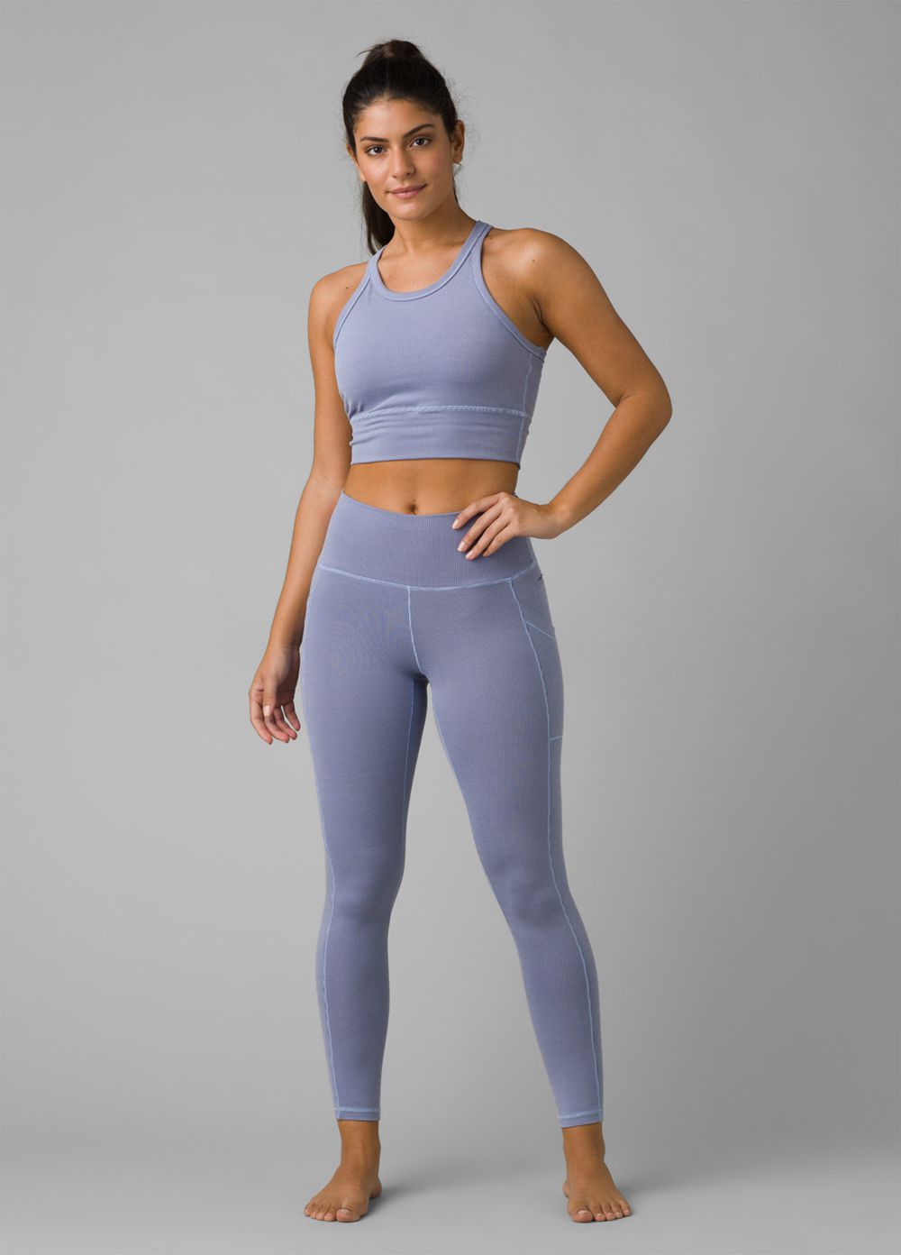 Leggings PrAna Becksa 7/8 Bleu Femme | XRZ-29831109