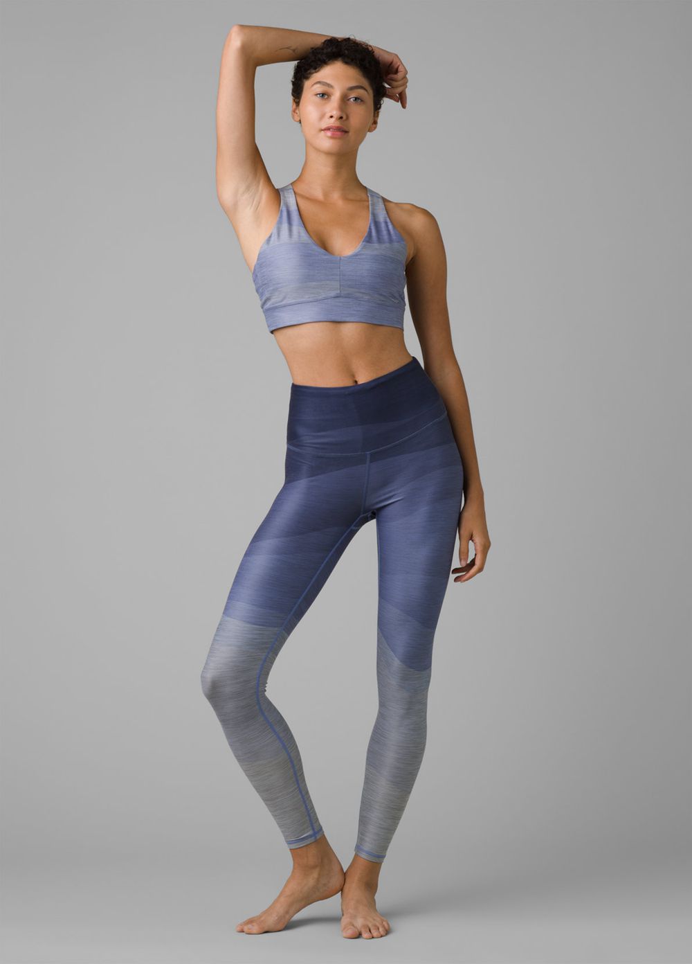 Leggings PrAna Layna 7/8 Bleu Femme | LWF-20898757