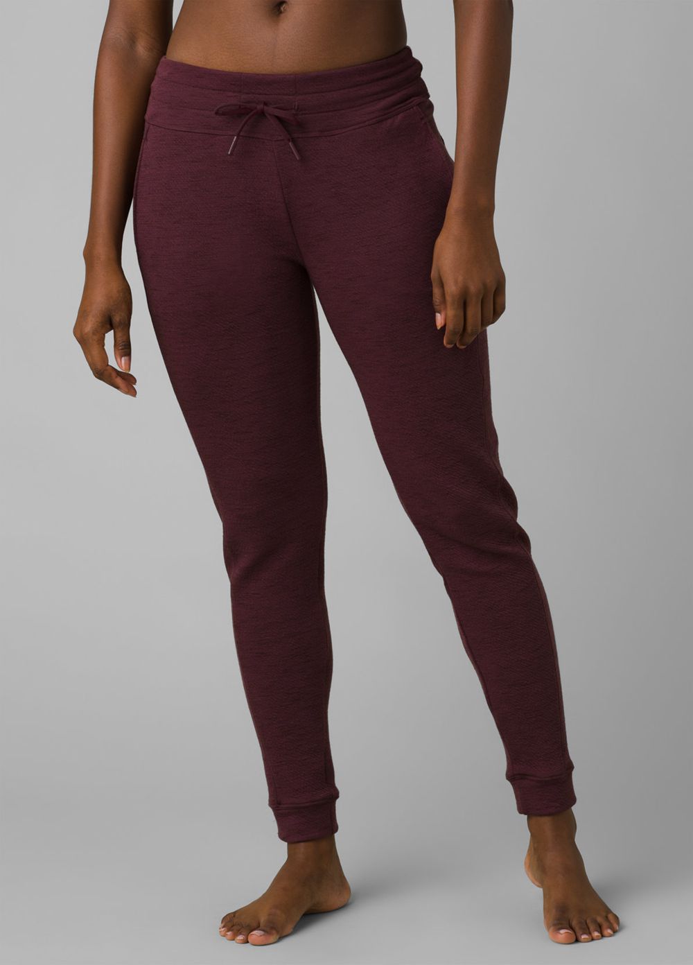 Leggings PrAna Sunrise Jogger Bordeaux Femme | JOT-57711907