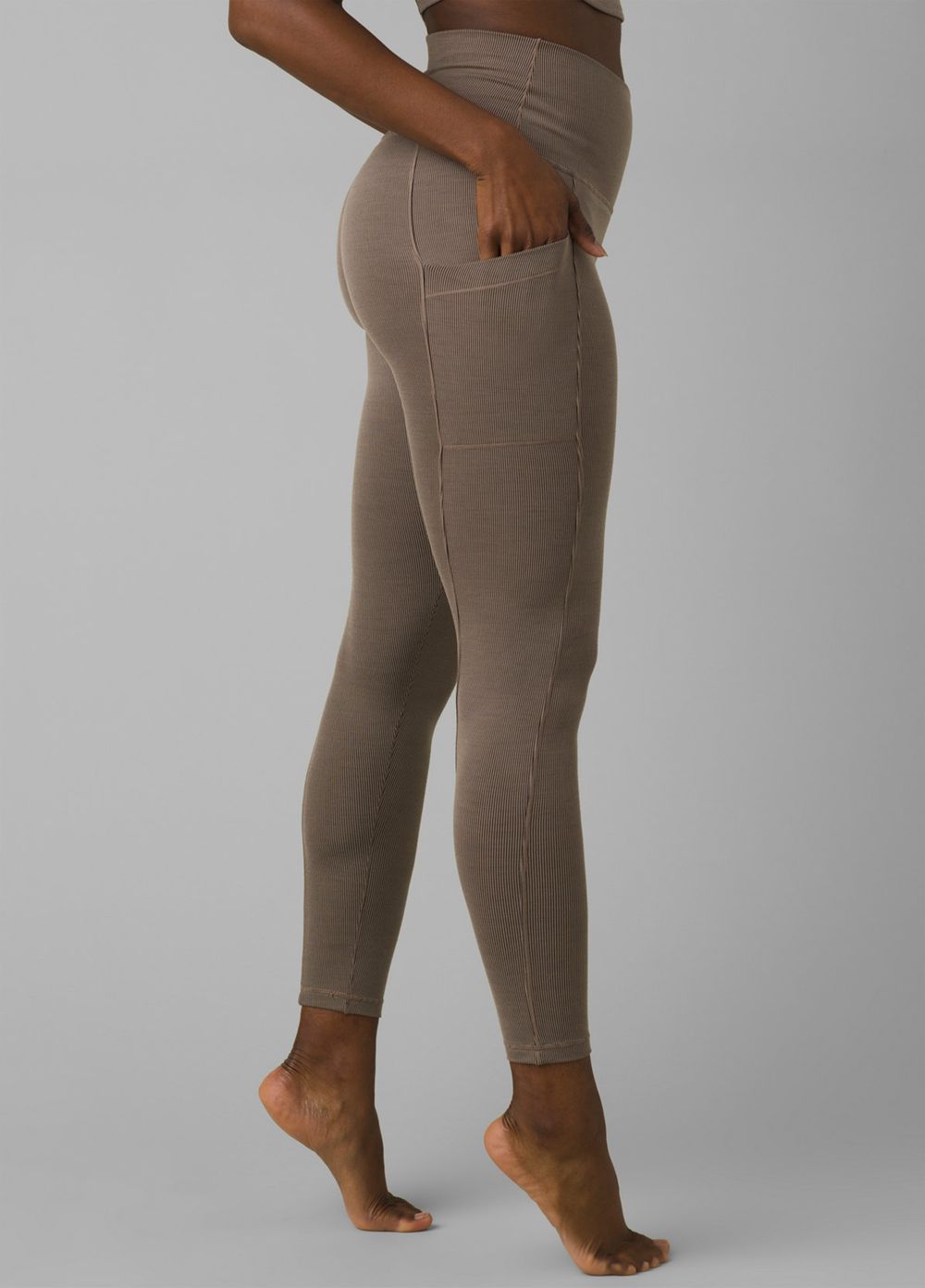 Leggings PrAna Becksa 7/8 Grise Femme | OCS-09012599