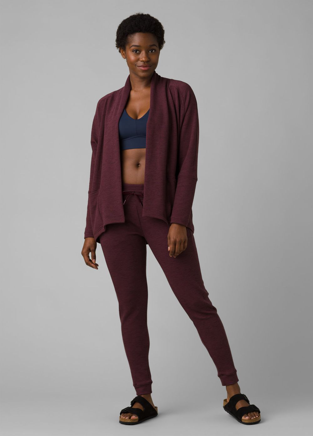 Leggings PrAna Sunrise Jogger Bordeaux Femme | JOT-57711907