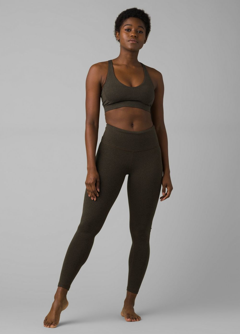 Leggings PrAna Transform 7/8 Marron Femme | GMG-65302581