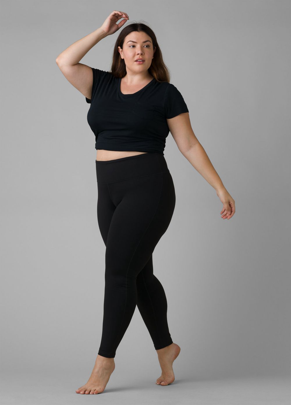 Leggings PrAna Transform Plus Noir Femme | PDM-03708394