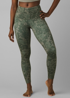 Leggings PrAna Kimble Printed 7/8 Vert Olive Femme | UHP-18681944