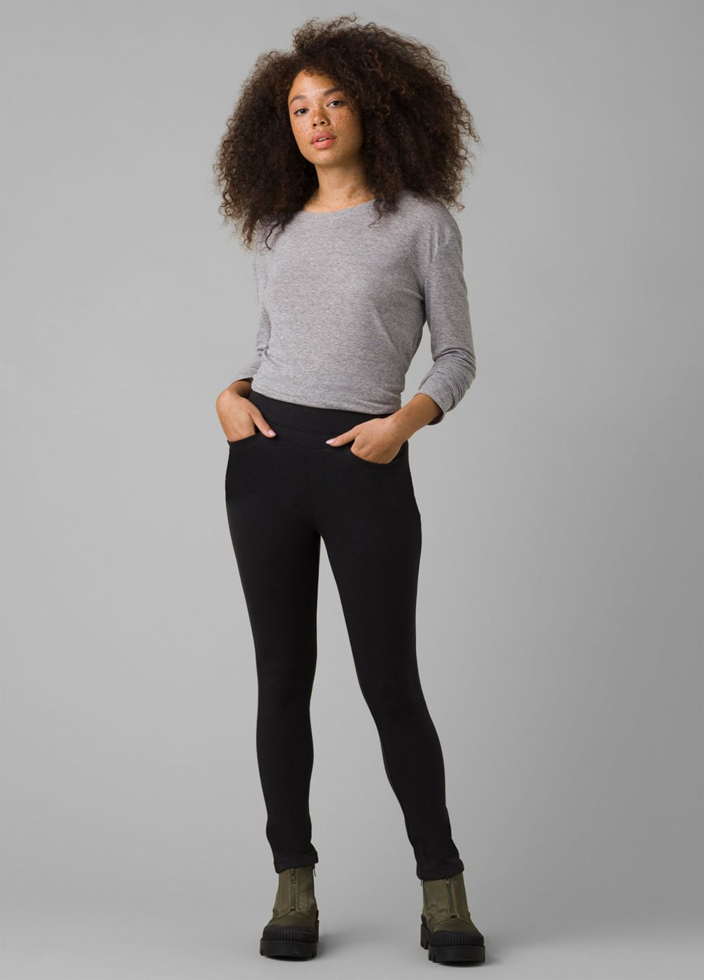 Leggings PrAna Monte Baldo Noir Femme | JNI-14951600