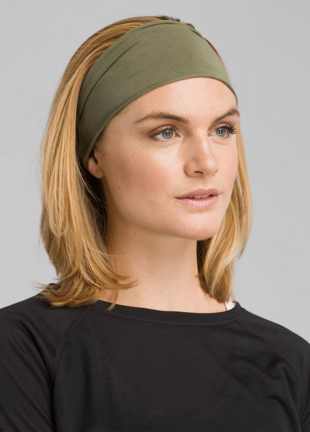 Bandeau PrAna Organic Vert Olive Femme | KWP-48820150