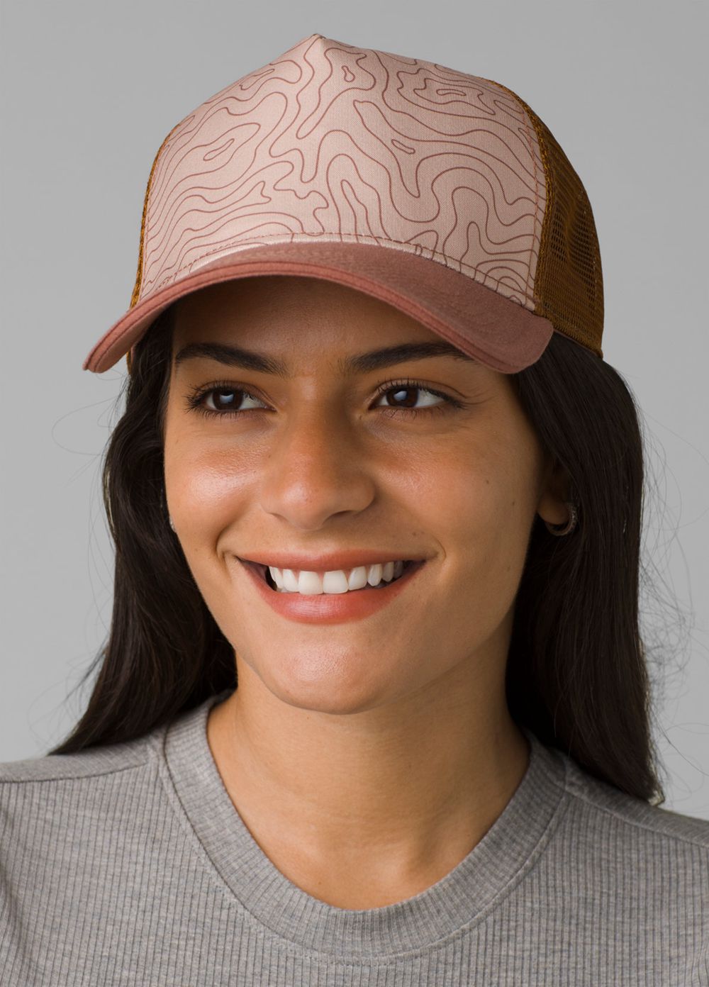 Chapeaux PrAna La Viva Trucker Rose Femme | NWT-51230356