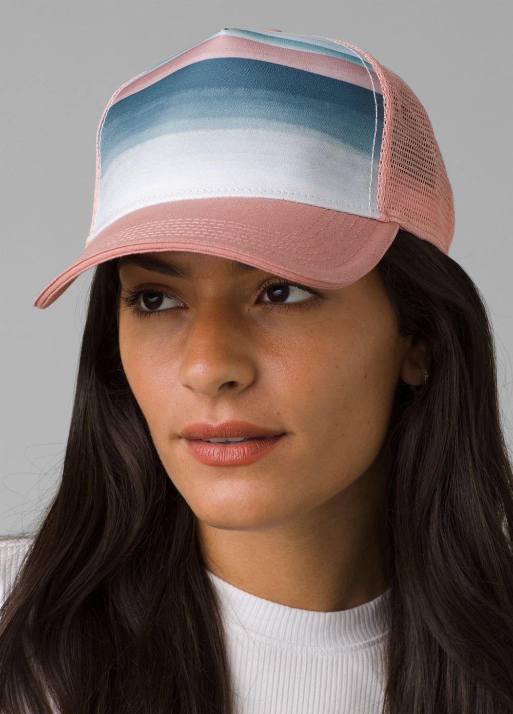 Chapeaux PrAna La Viva Trucker Rose Femme | XNI-33340314