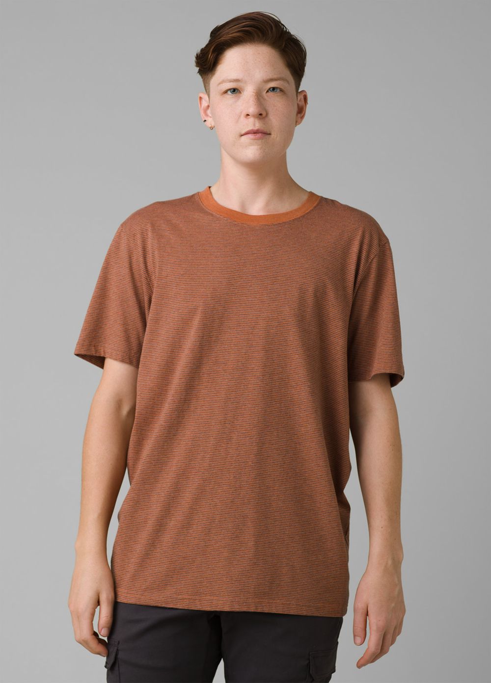 T Chemises PrAna Crew Alti Marron Homme | GFU-32539442