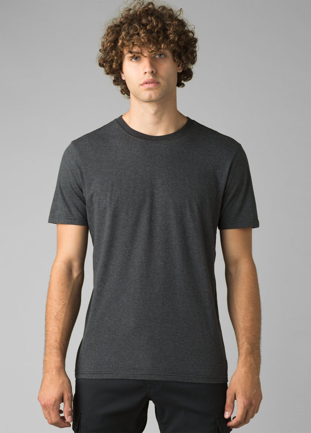 T Chemises PrAna Crew Alti Noir Homme | ZQE-50864716