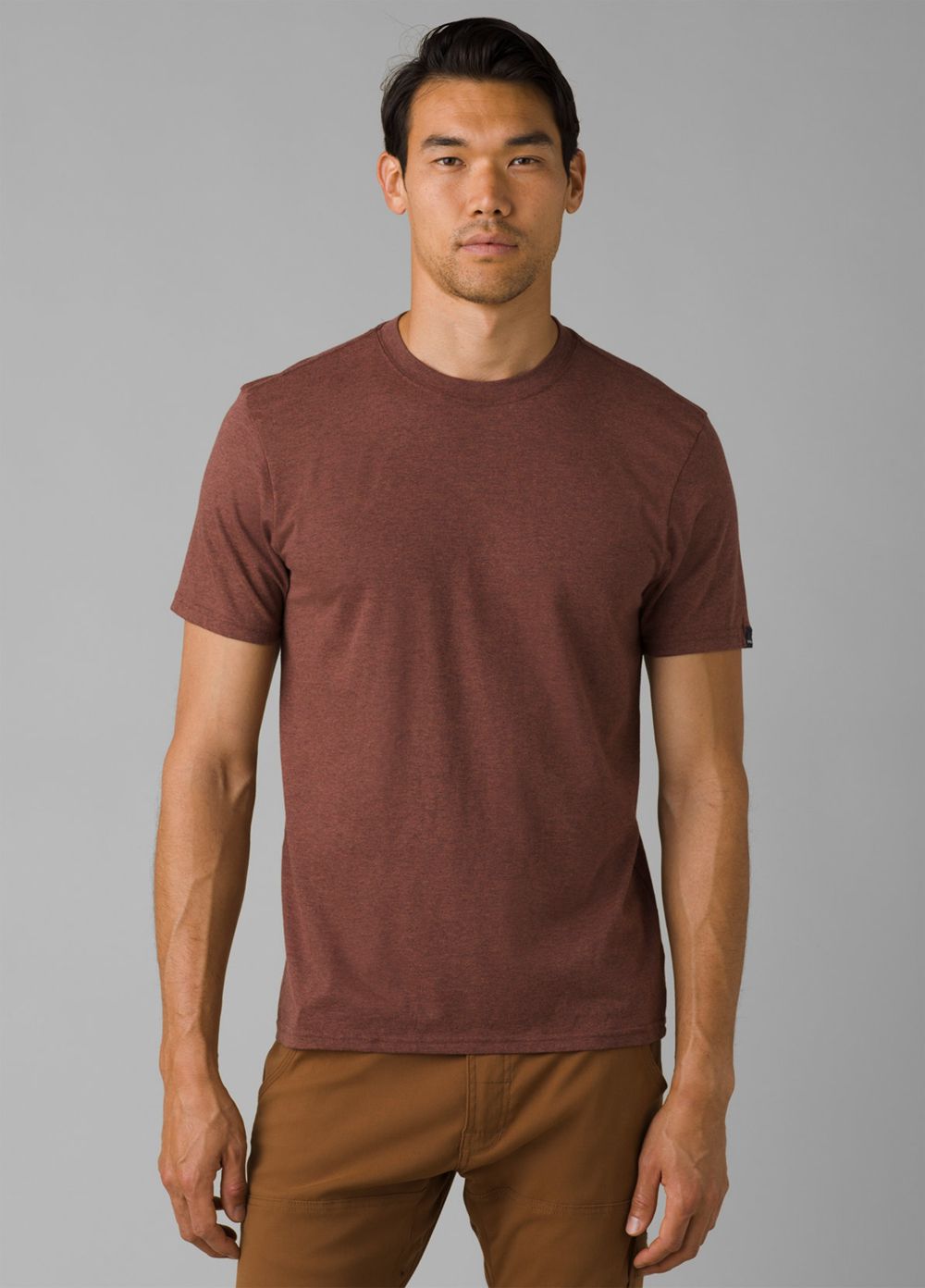 T Chemises PrAna Crew Alti Marron Homme | TFS-03690513