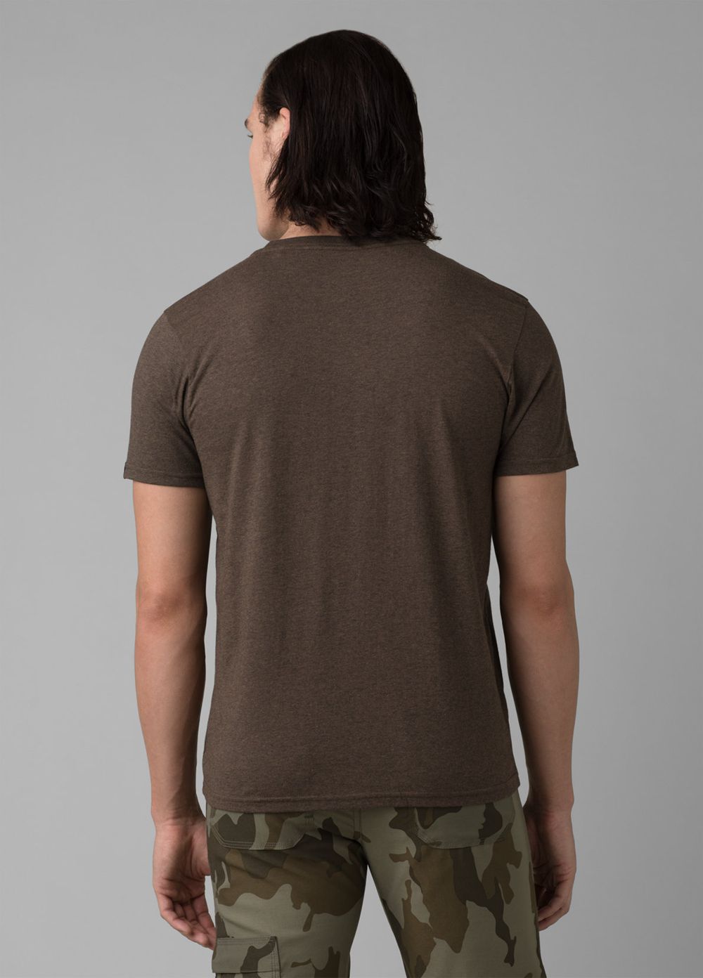 T Chemises PrAna Crew Marron Homme | OBD-29104451