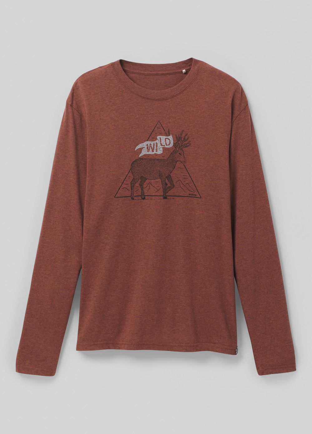 T Chemises PrAna Journeyman Long Sleeve Marron Homme | GFU-71663226