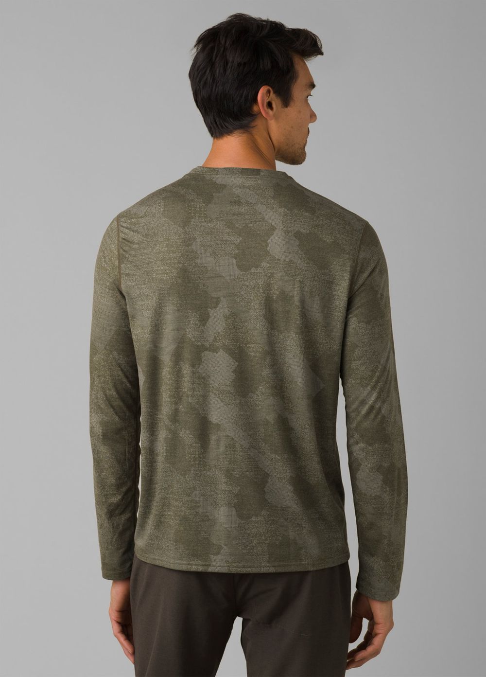 T Chemises PrAna Prospect Heights Graphic Long Sleeve Camouflage Homme | ZJZ-30929188