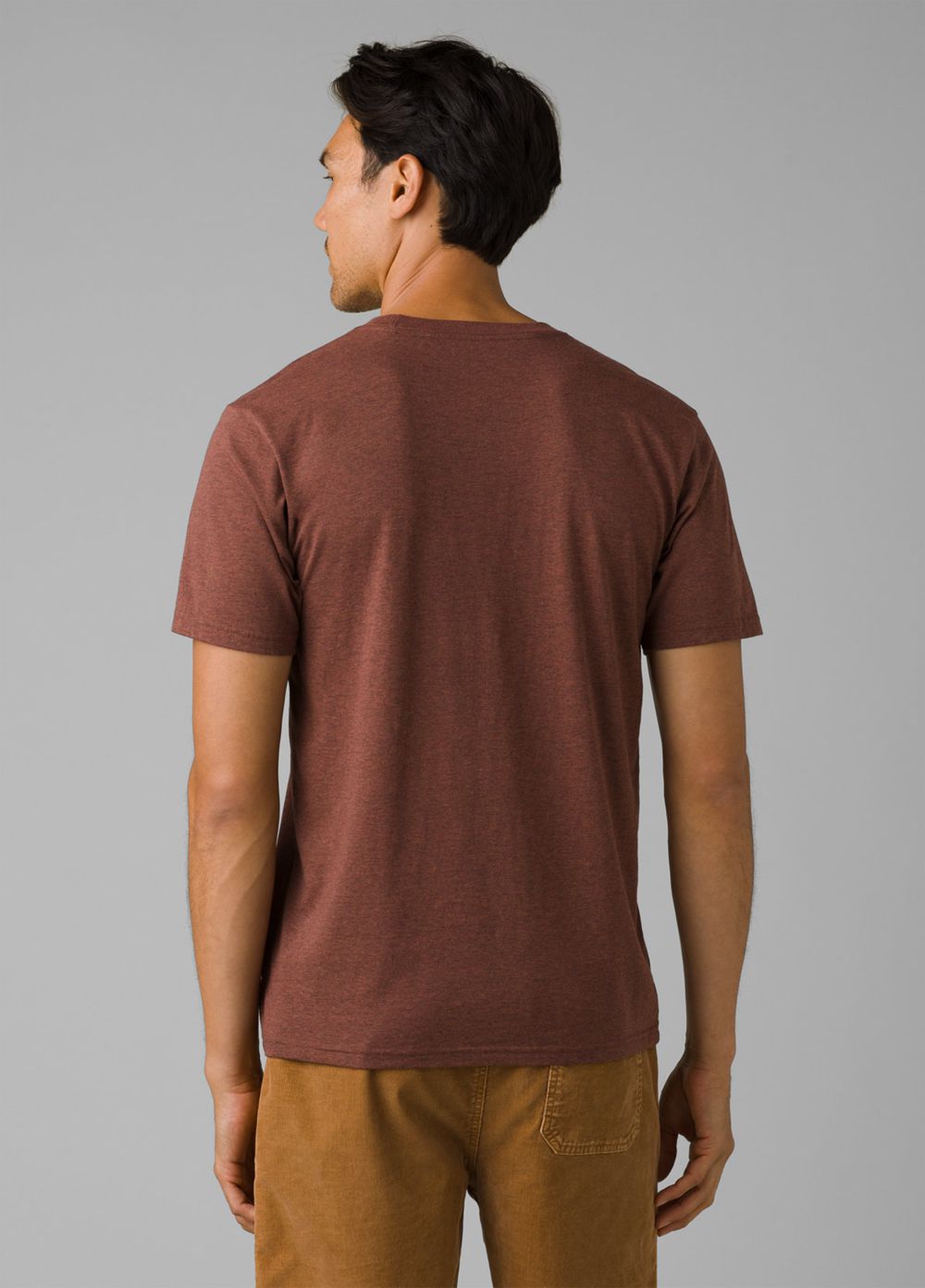 T Chemises PrAna Roots Studio Graphic Marron Homme | RDS-10545567