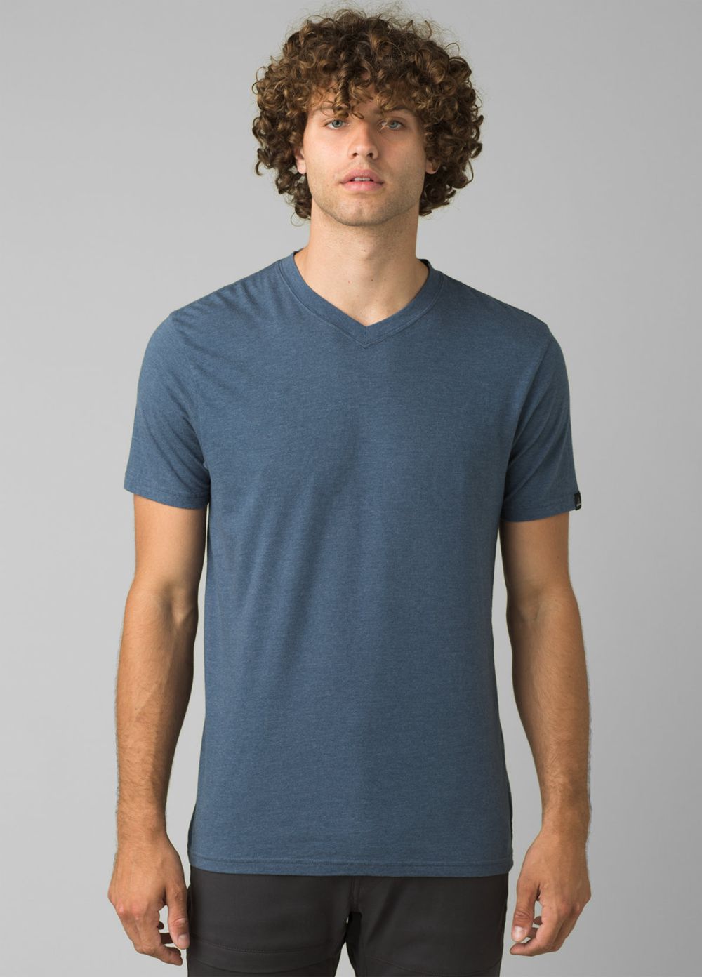 T Chemises PrAna V-Neck Alti Bleu Homme | WUY-86203488