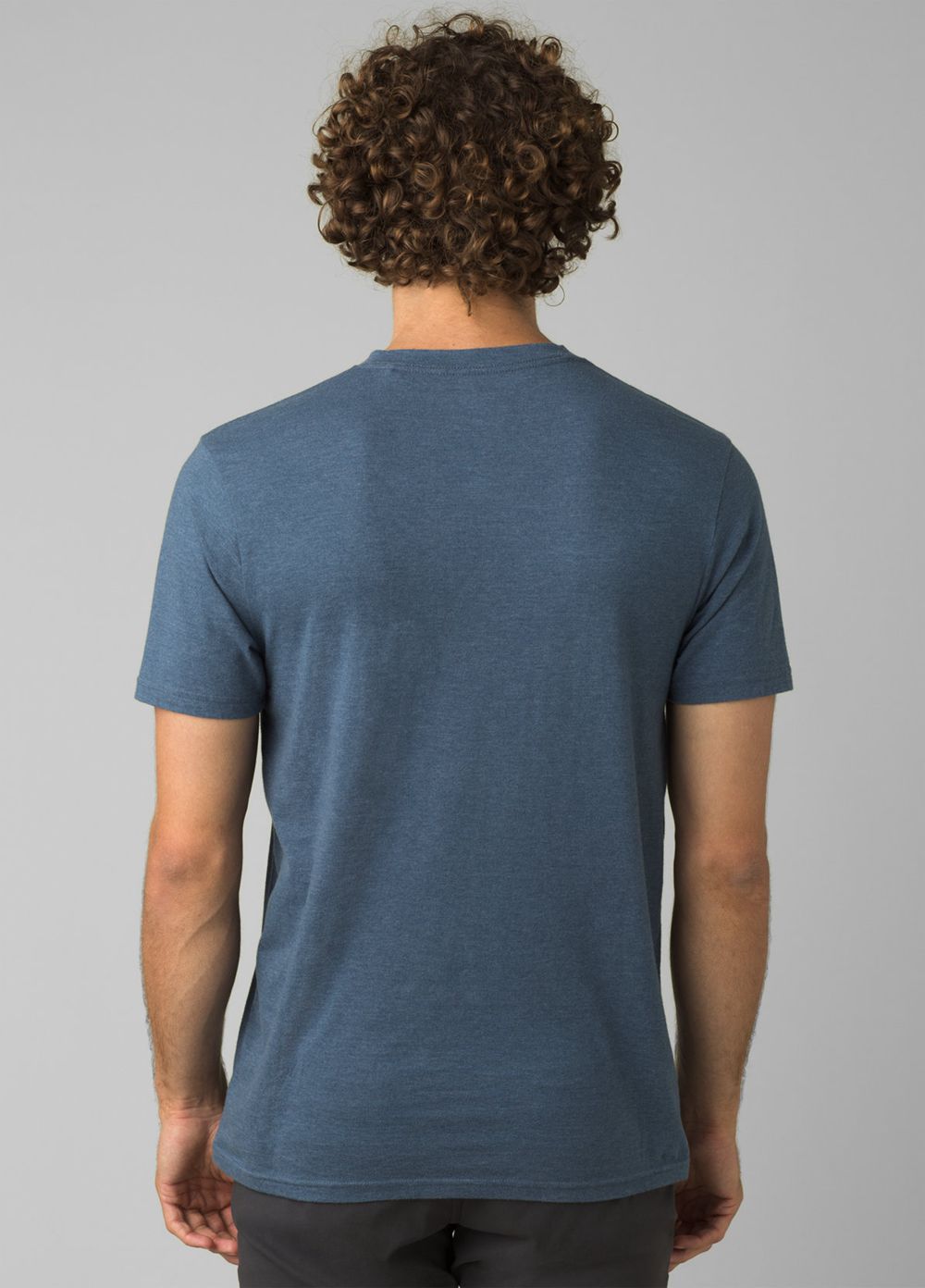 T Chemises PrAna V-Neck Bleu Homme | ZLX-98828719