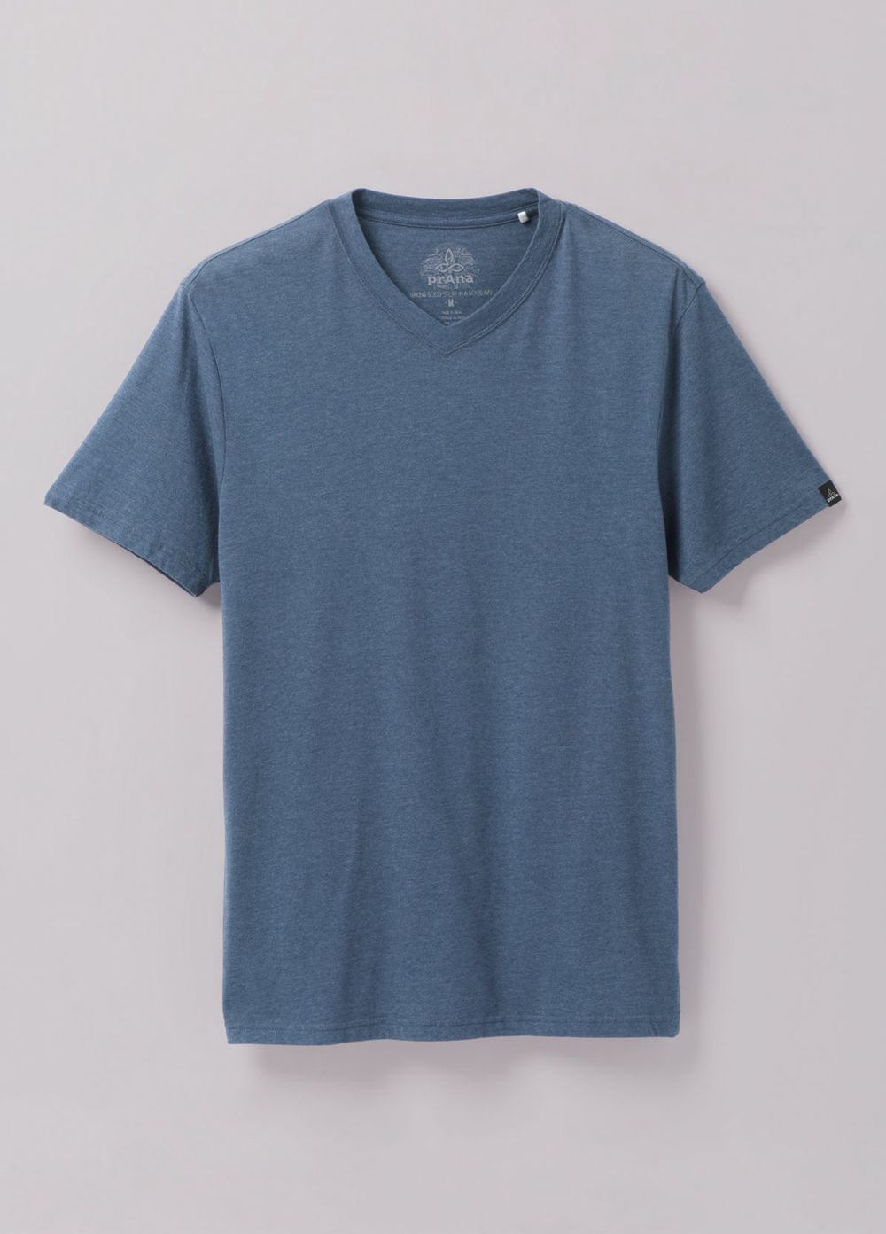 T Chemises PrAna V-Neck Bleu Homme | ZLX-98828719