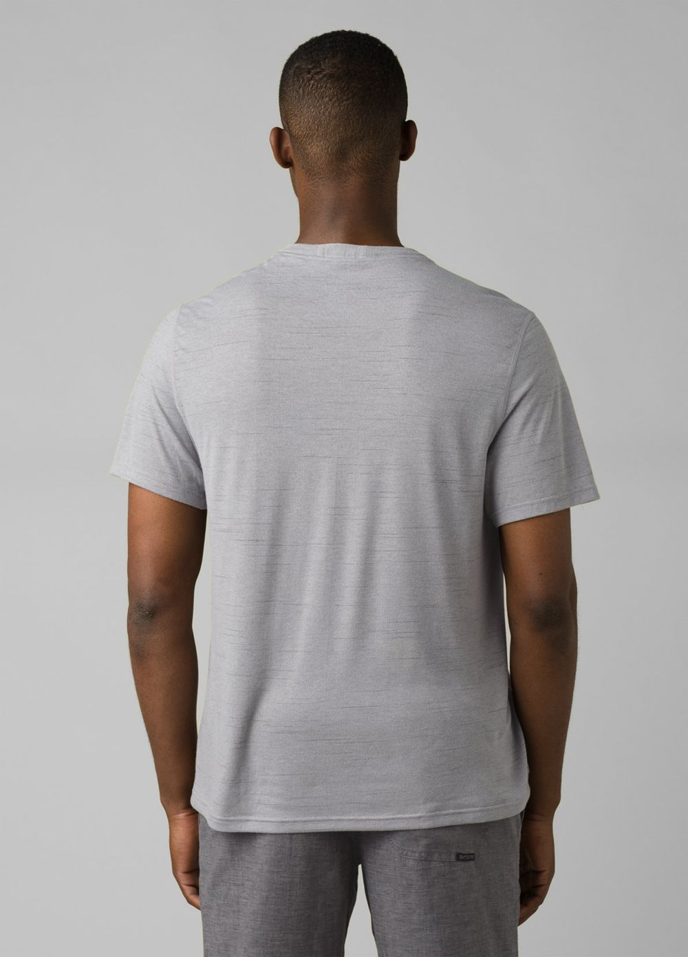 T Chemises PrAna Prospect Heights Crew Grise Homme | MXW-40280592