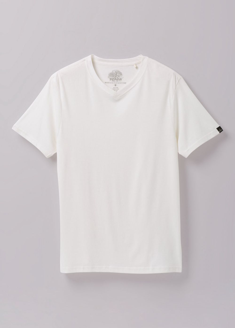 T Chemises PrAna V-Neck Blanche Homme | HVK-37517410