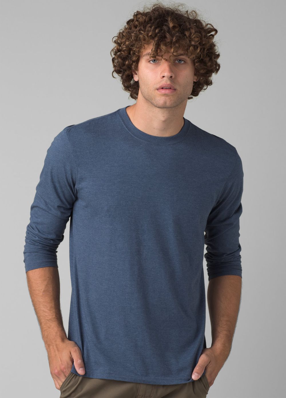 T Chemises PrAna Long Sleeve Alti Bleu Homme | NJG-24091985