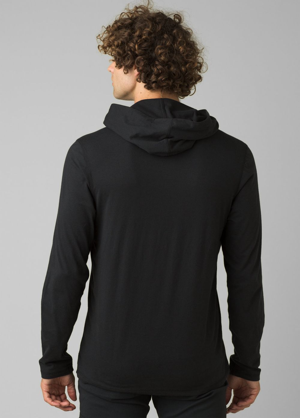 T Chemises PrAna Encapuchonné Noir Homme | VZQ-91520804