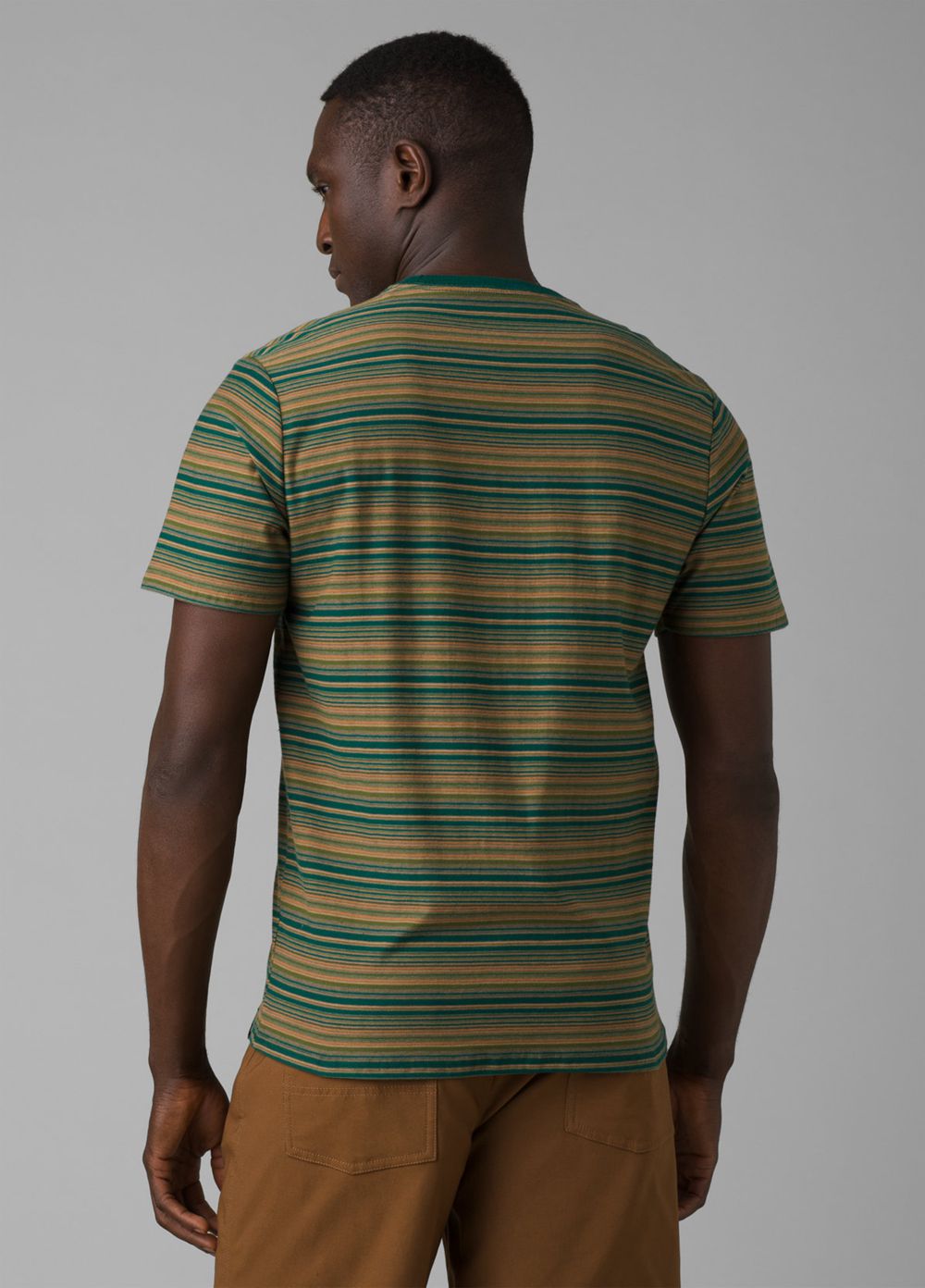 T Chemises PrAna Cooper Point Crew Vert Homme | VPZ-81051533