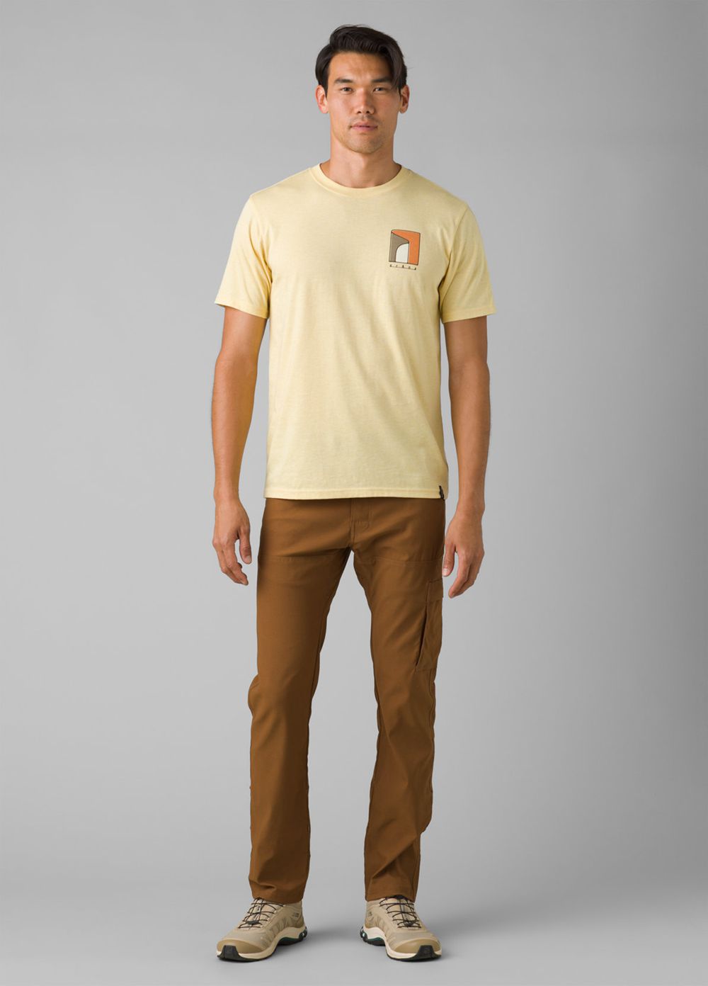 T Chemises PrAna Torreys Peak Jaune Homme | BXF-22873570