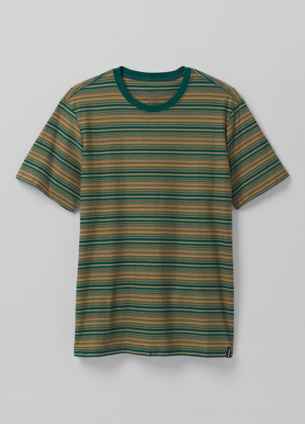 T Chemises PrAna Cooper Point Crew Vert Homme | VPZ-81051533