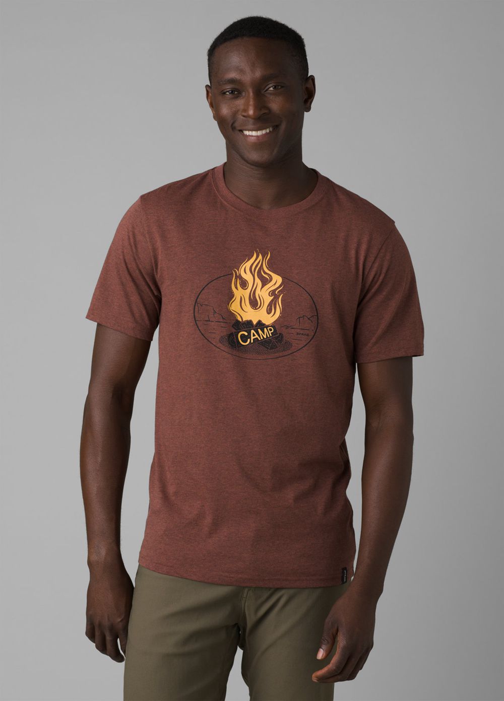 T Chemises PrAna Camp Fire Journeyman 2 Marron Homme | DRC-05885133