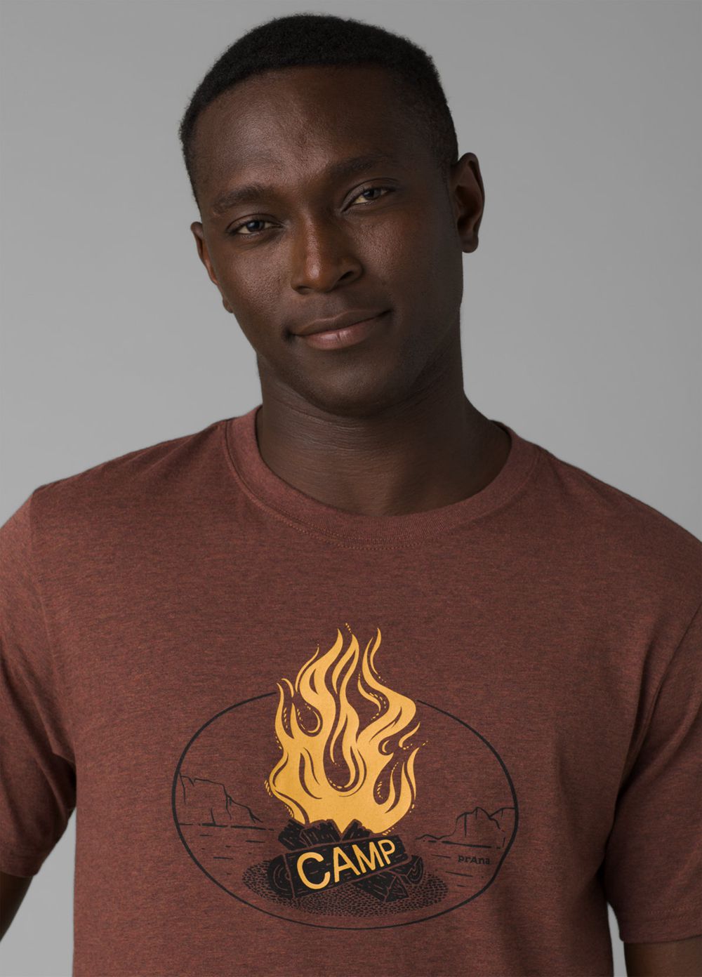 T Chemises PrAna Camp Fire Journeyman 2 Marron Homme | DRC-05885133