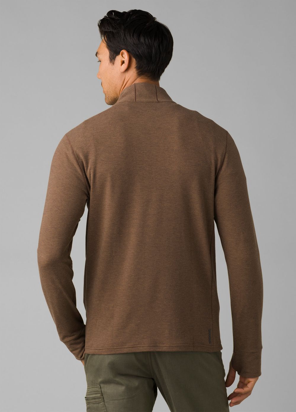 Chandails PrAna Altitude Tracker 1/4 Zip Marron Homme | UFZ-77511566