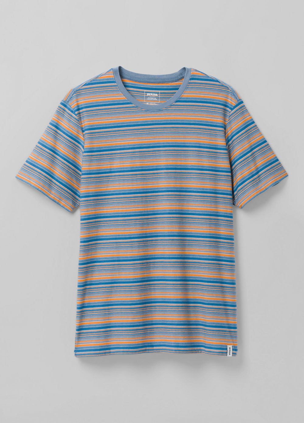 T Chemises PrAna Cooper Point Crew Bleu Homme | THE-29254903