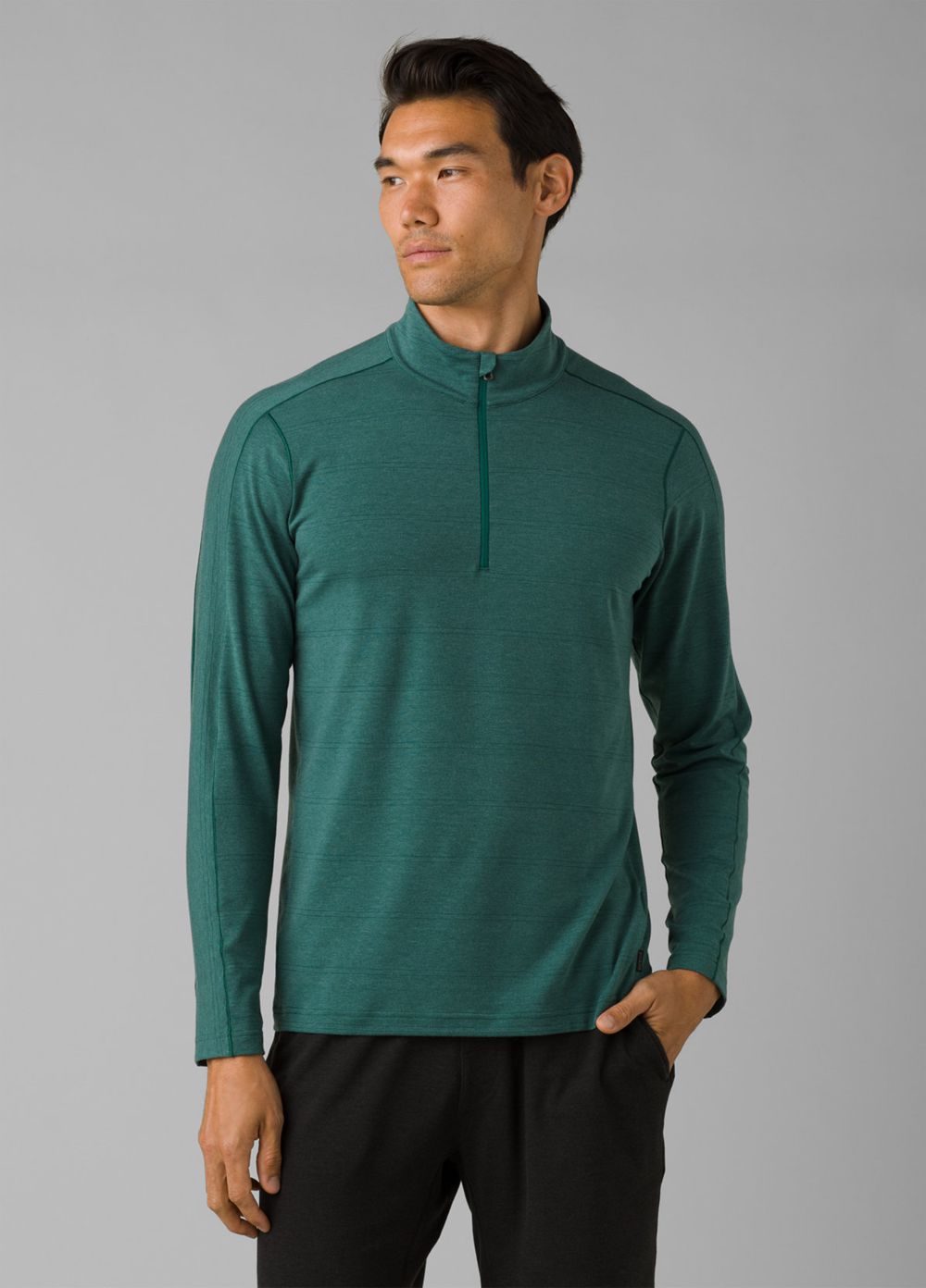 Chandails PrAna Watchtower 1/2 Zip Vert Homme | GLV-33782204