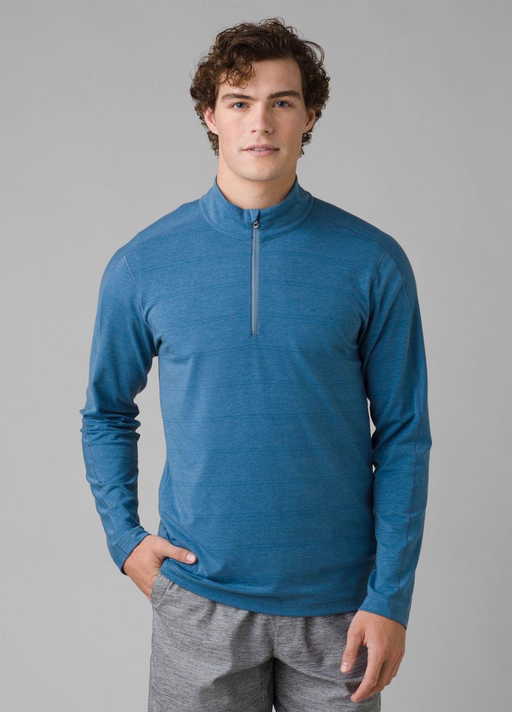 Chandails PrAna Watchtower 1/2 Zip Bleu Homme | WCN-63502158