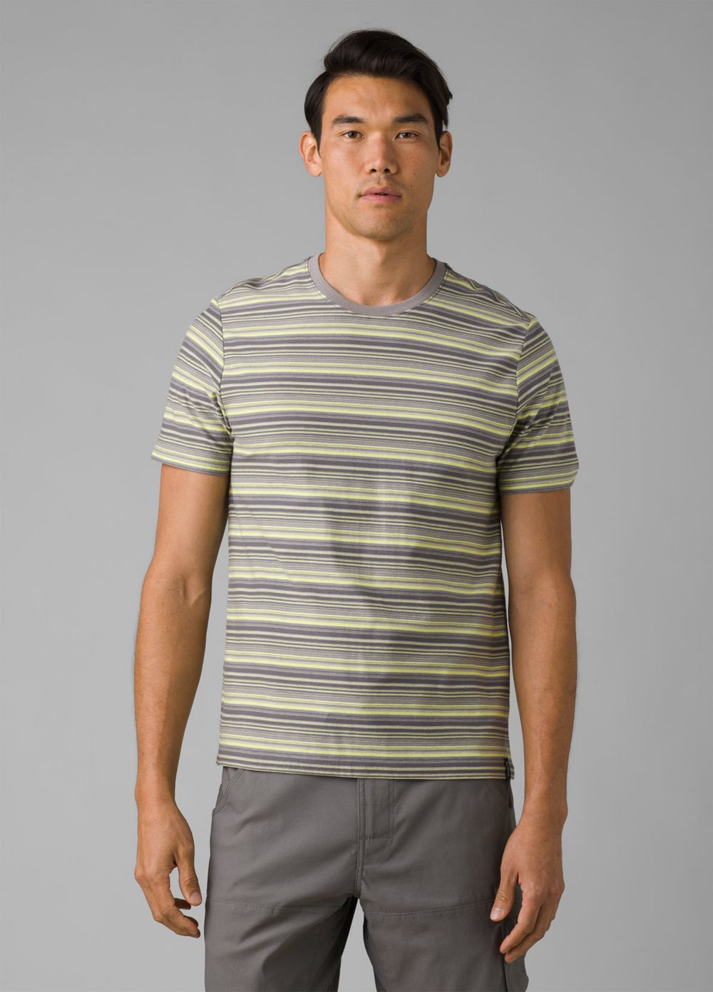 T Chemises PrAna Cooper Point Crew Jaune Homme | BNU-31781752