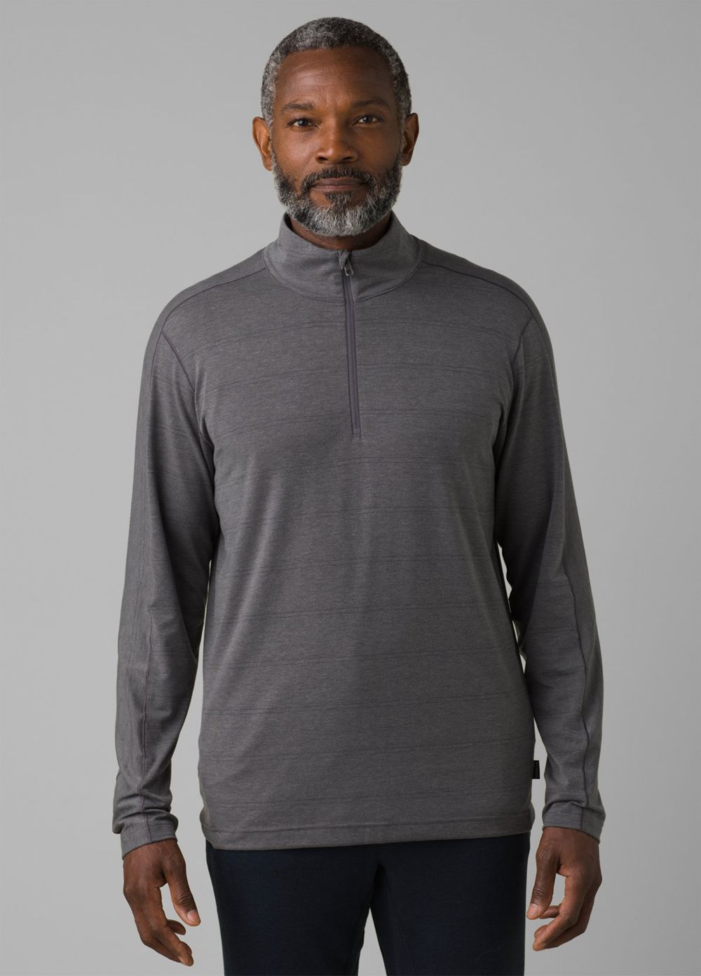 Chandails PrAna Watchtower 1/2 Zip Grise Homme | DQC-71767836