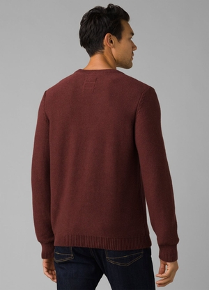 Chandails PrAna North Loop Marron Homme | HLP-25337591