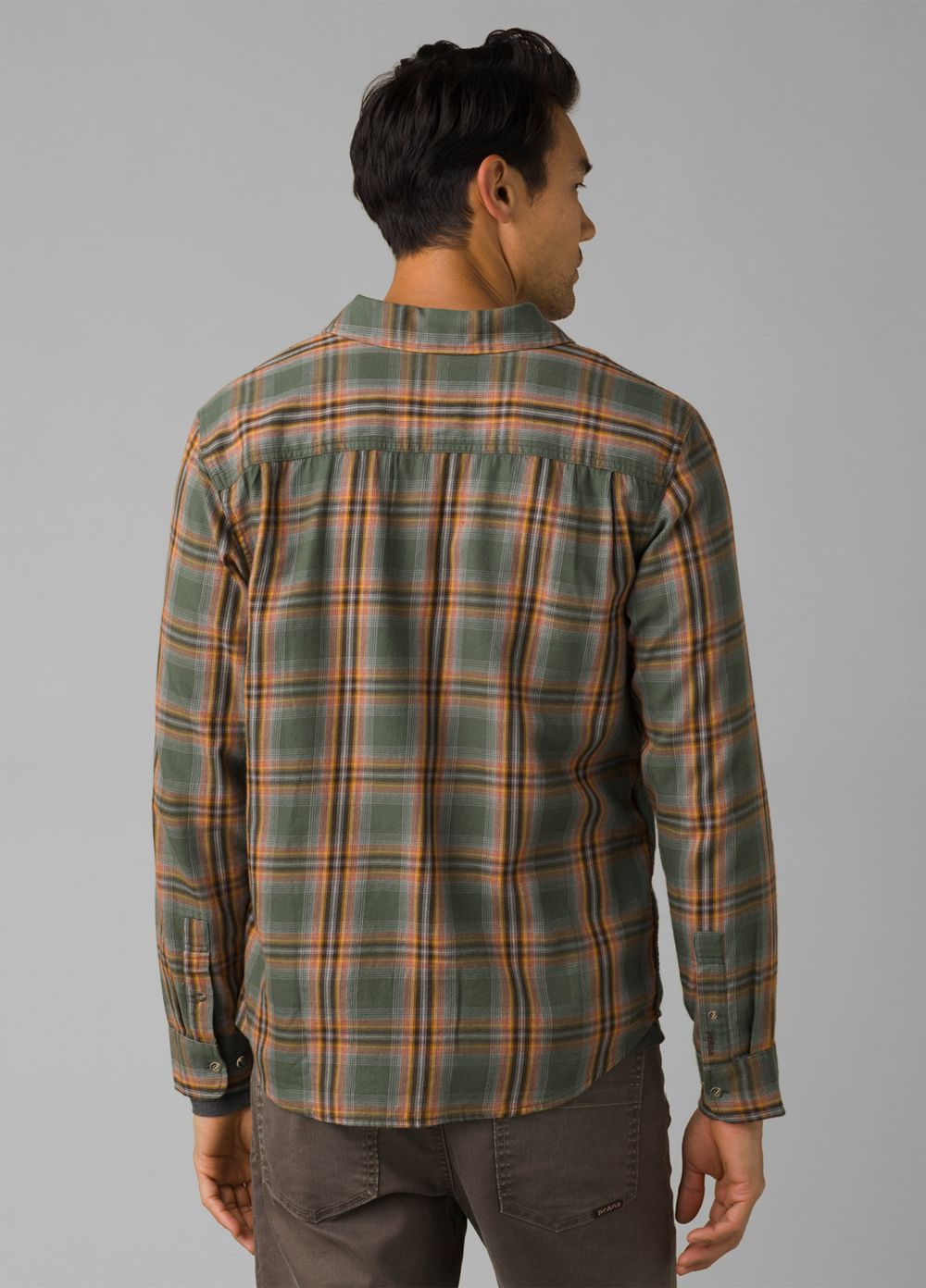 Chemises PrAna Dolberg Flannel Alti Vert Olive Homme | XUG-24787369