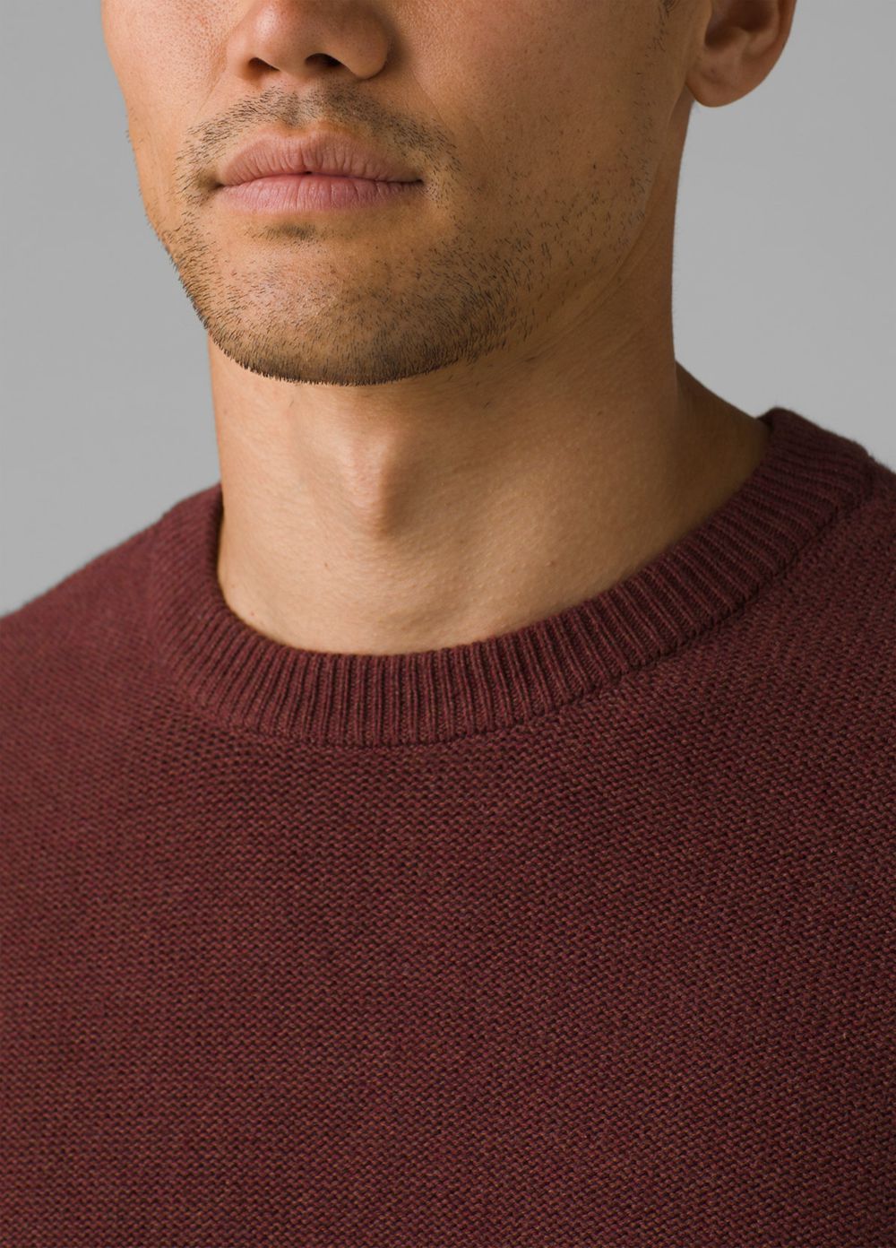 Chandails PrAna North Loop Marron Homme | HLP-25337591