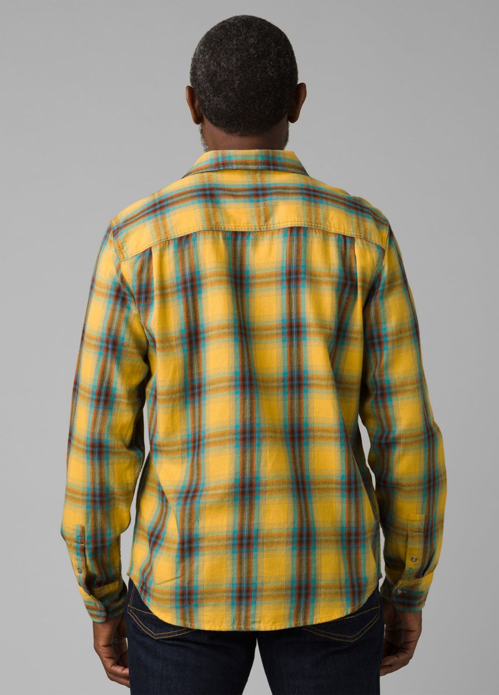 Chemises PrAna Dolberg Flannel Alti Jaune Homme | WUD-88767882