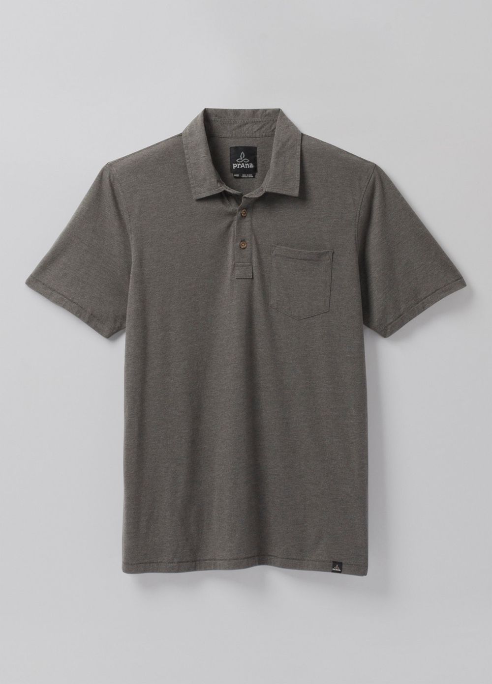 Chemises PrAna Polo Grise Homme | YWZ-95134568