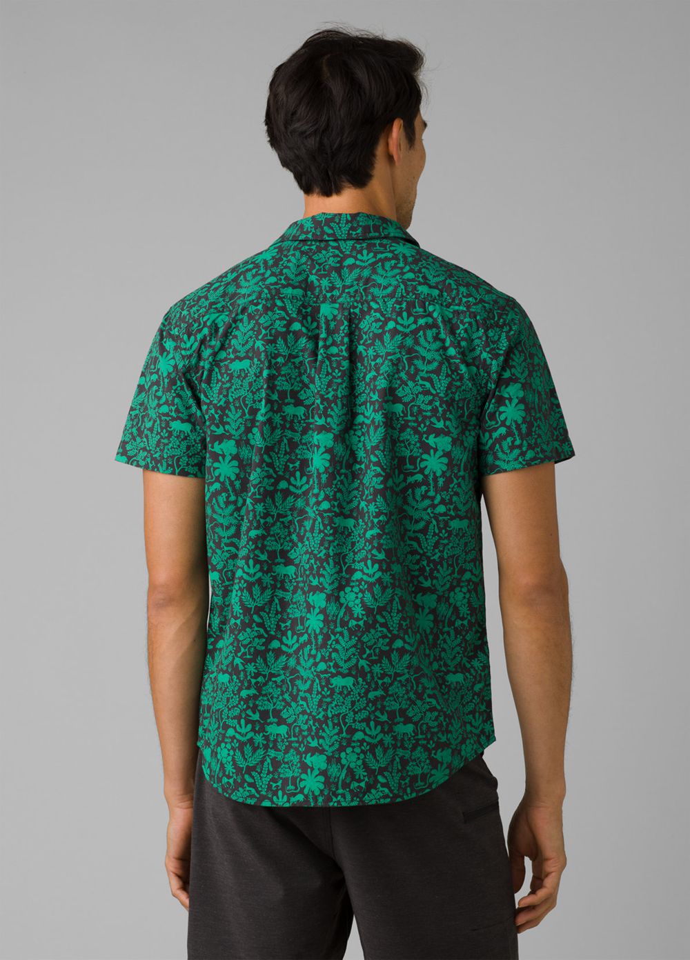 Chemises PrAna Roots Studio Vert Homme | GHS-35866640