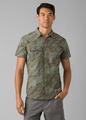 Chemises PrAna Sutherlin Camouflage Homme | QVR-75277120