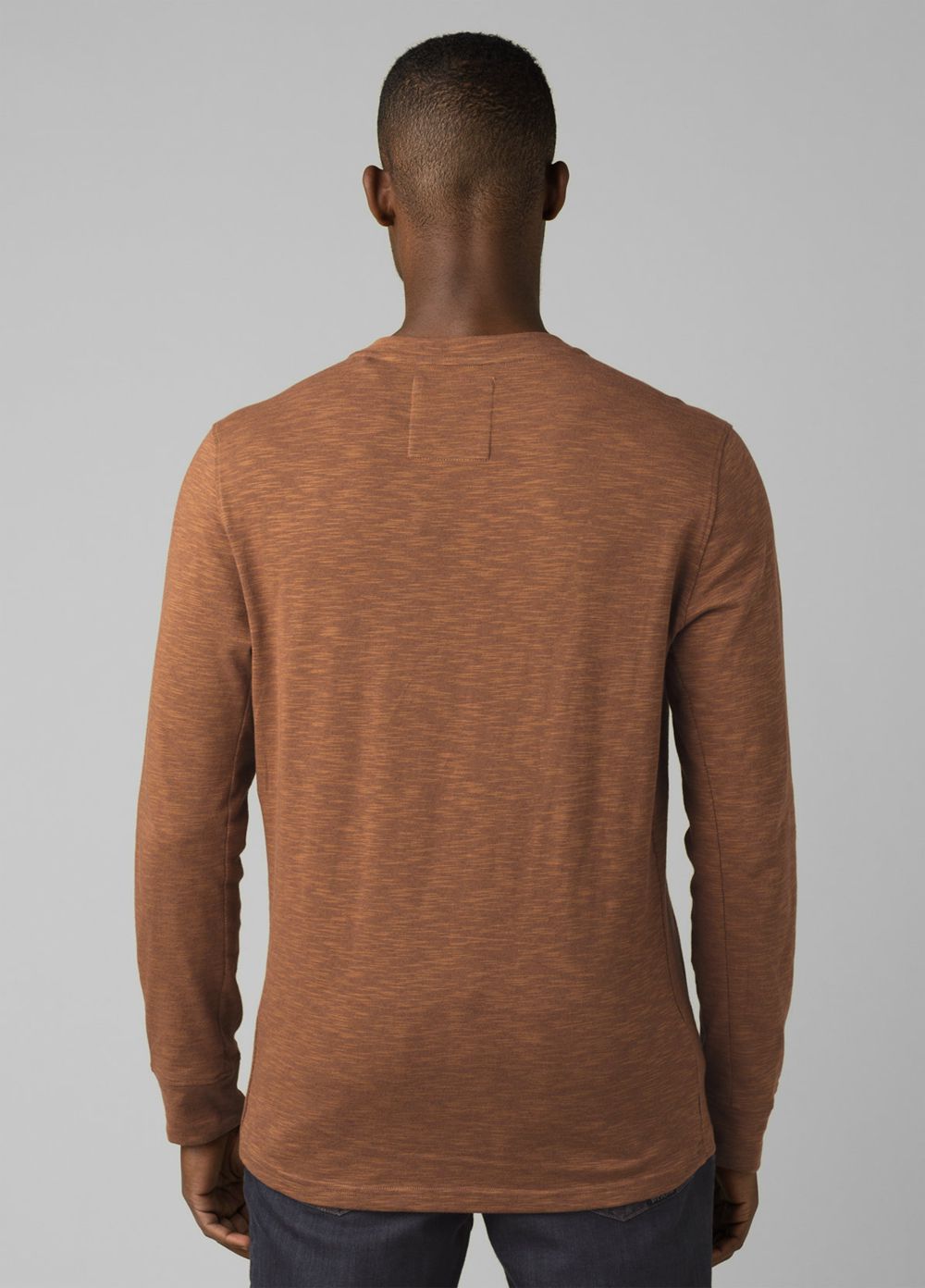 Chemises PrAna Ronnie Henley Marron Homme | PFU-60319152