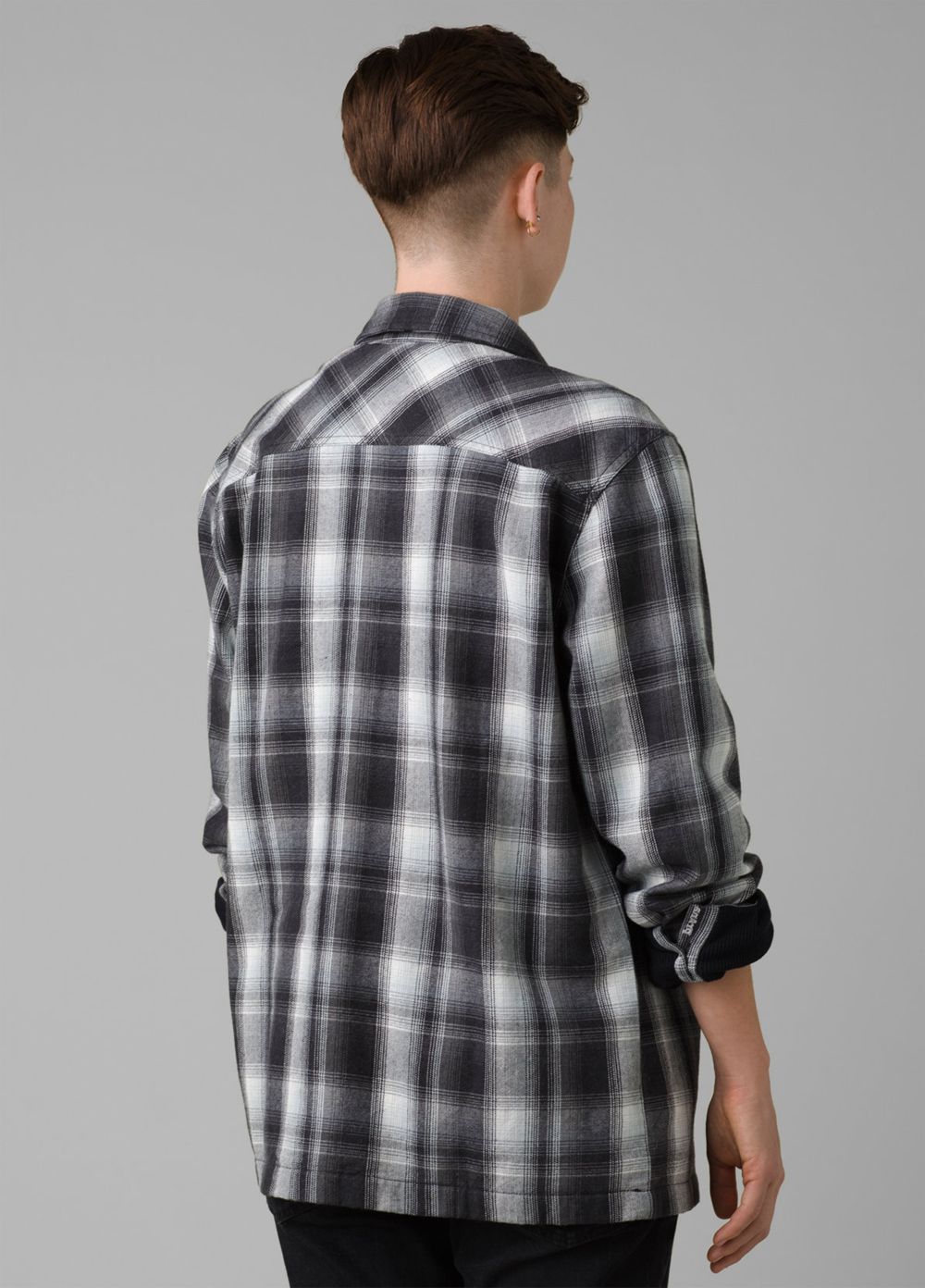 Chemises PrAna Glover Park Doublée Flannel Noir Homme | BLC-16868323