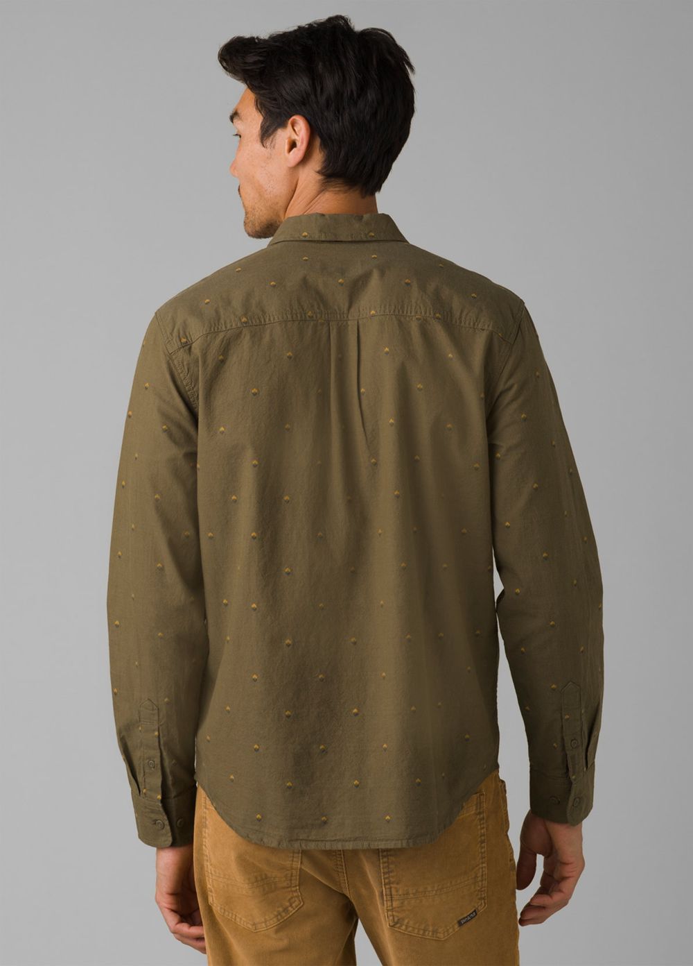 Chemises PrAna Lewisville Vert Olive Homme | HDA-89875713