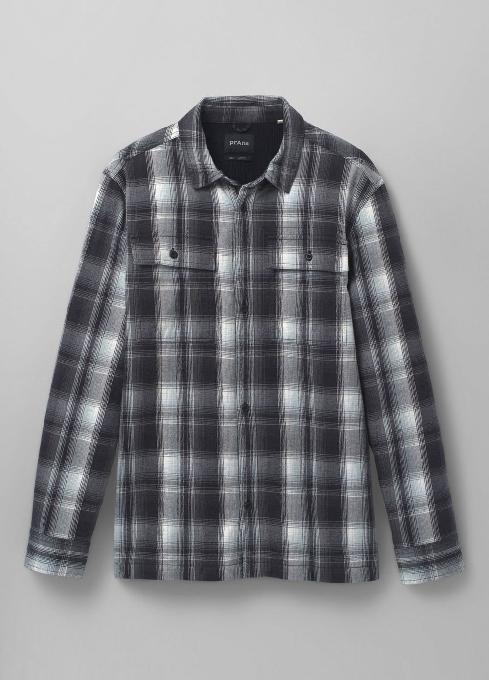 Chemises PrAna Glover Park Doublée Flannel Noir Homme | BLC-16868323